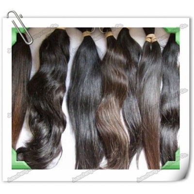 hair bulk hair bundle 4" to 32" human hair weave bundles