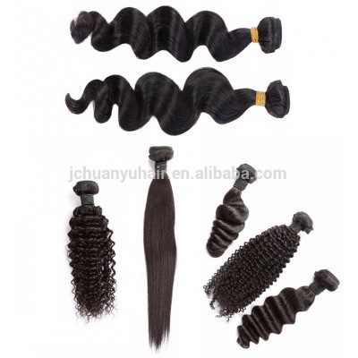 Huanyu Factory Drop Shipping No Tangle No Shed Dyeable 7A 8A 9A 100% Virgin Mink Brazilian Human Hair